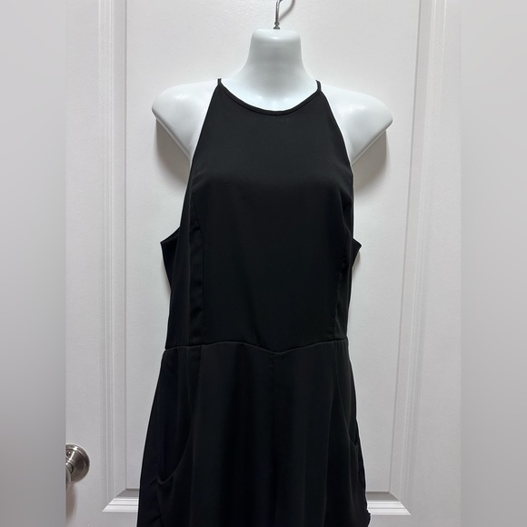 Aqua Pants - Little Black Romper